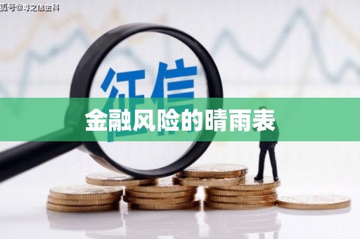 外埔金融风险的晴雨表