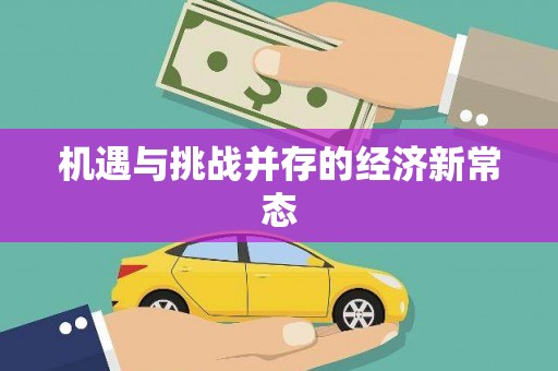 外埔机遇与挑战并存的经济新常态
