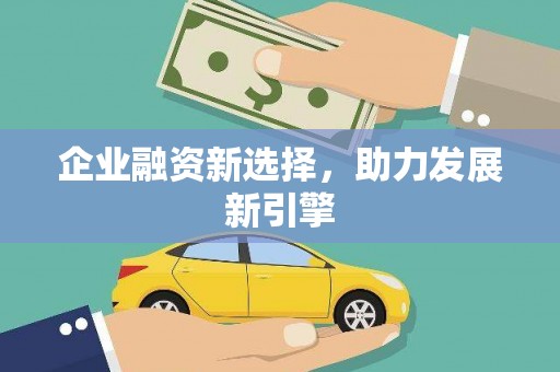 外埔企业融资新选择，助力发展新引擎