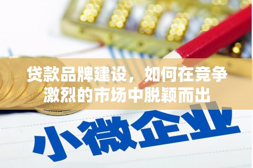 外埔贷款品牌建设，如何在竞争激烈的市场中脱颖而出