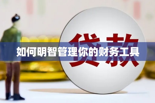 外埔如何明智管理你的财务工具