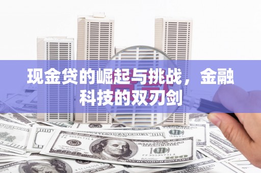 外埔现金贷的崛起与挑战，金融科技的双刃剑