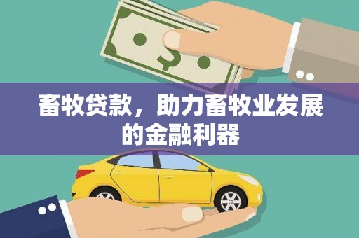 外埔畜牧贷款，助力畜牧业发展的金融利器
