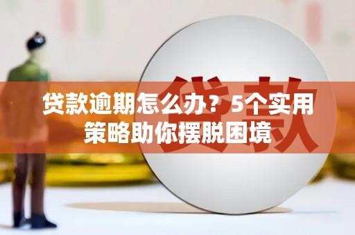 外埔贷款逾期怎么办？5个实用策略助你摆脱困境