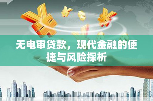 外埔无电审贷款，现代金融的便捷与风险探析