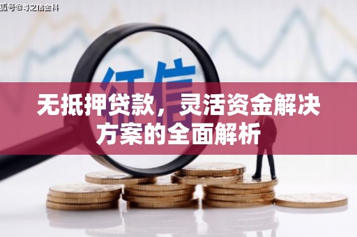 外埔无抵押贷款，灵活资金解决方案的全面解析