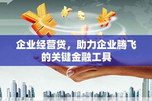 外埔企业经营贷，助力企业腾飞的关键金融工具