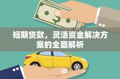 外埔短期贷款，灵活资金解决方案的全面解析