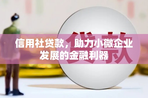 外埔信用社贷款，助力小微企业发展的金融利器
