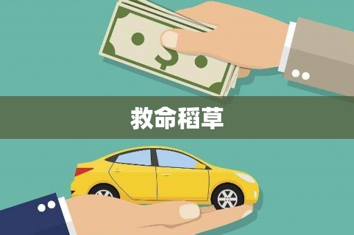 外埔救命稻草