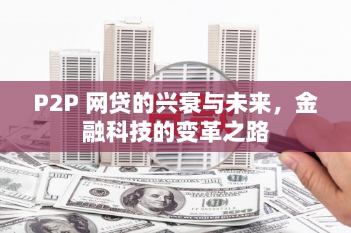 外埔P2P 网贷的兴衰与未来，金融科技的变革之路