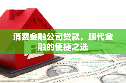 外埔消费金融公司贷款，现代金融的便捷之选