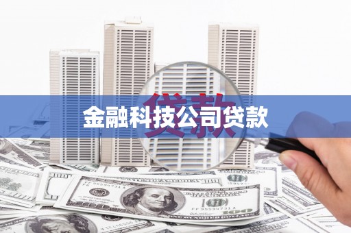 外埔金融科技公司贷款