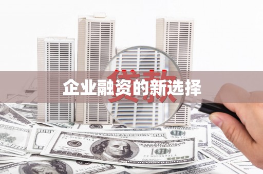 外埔企业融资的新选择