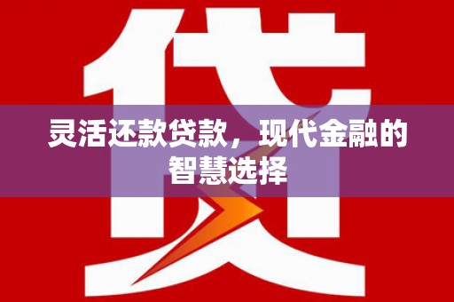 外埔灵活还款贷款，现代金融的智慧选择