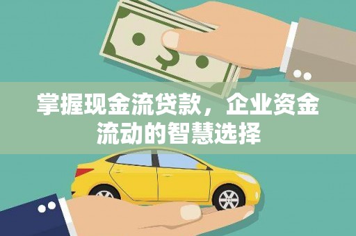 外埔掌握现金流贷款，企业资金流动的智慧选择