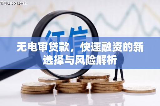 外埔无电审贷款，快速融资的新选择与风险解析