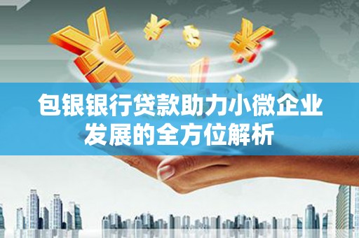 外埔包银银行贷款助力小微企业发展的全方位解析