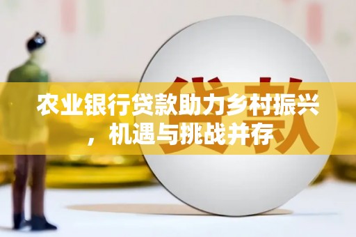 外埔农业银行贷款助力乡村振兴，机遇与挑战并存