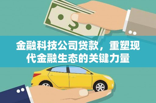外埔金融科技公司贷款，重塑现代金融生态的关键力量