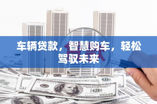 外埔车辆贷款，智慧购车，轻松驾驭未来