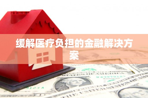 外埔缓解医疗负担的金融解决方案