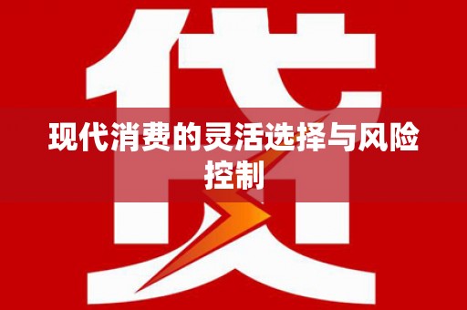 外埔现代消费的灵活选择与风险控制