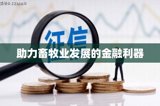 外埔助力畜牧业发展的金融利器