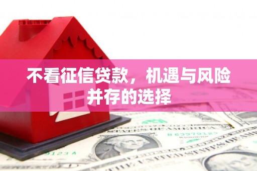 外埔不看征信贷款，机遇与风险并存的选择